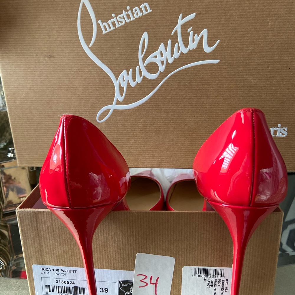 Red Bottom/Patent Authentic Christian Louboutin